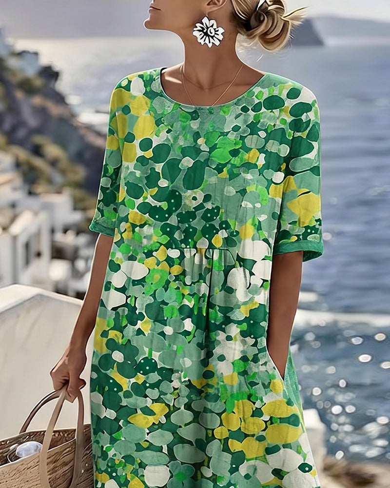 Elizabeth Bay Floral Midi Dress