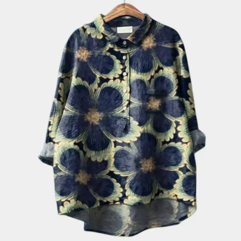 Fairlight Printed Relaxed Tunic in Marine Floral