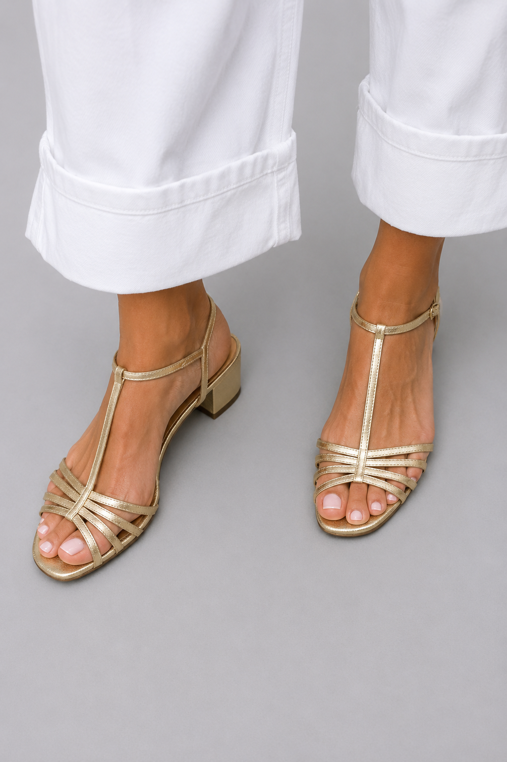 Bellevue Block-Heel Sandals