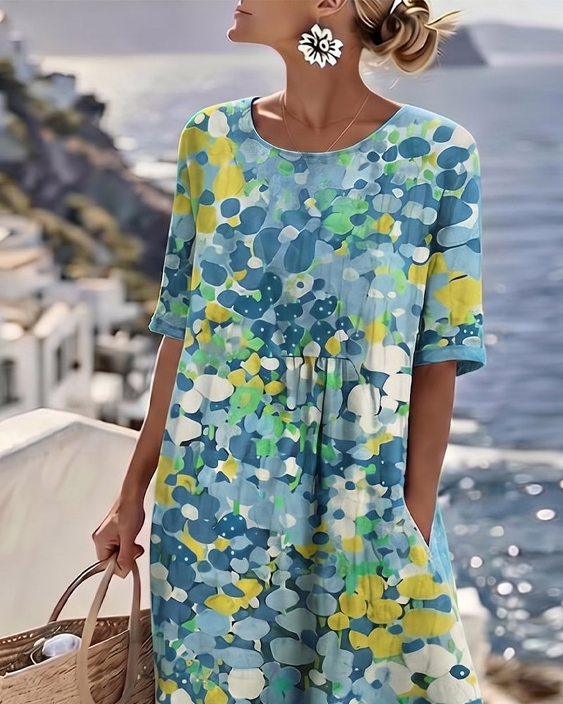 Elizabeth Bay Floral Midi Dress
